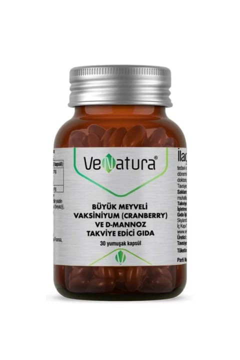 VeNatura کرنبری و D-مانوز مکمل غذایی ۳۰ کپسول نرم