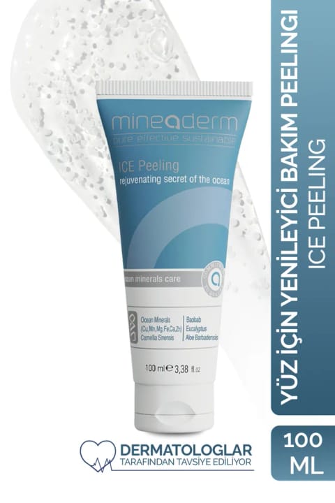 mineaderm پیلینگ بازسازیکننده صورت / پیلینگ یخ