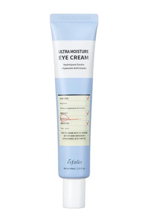 Esfolio کرم دور چشم مرطوبکننده حاوی ۵ نوع Hyaluronic Acid اولترا مویستچر