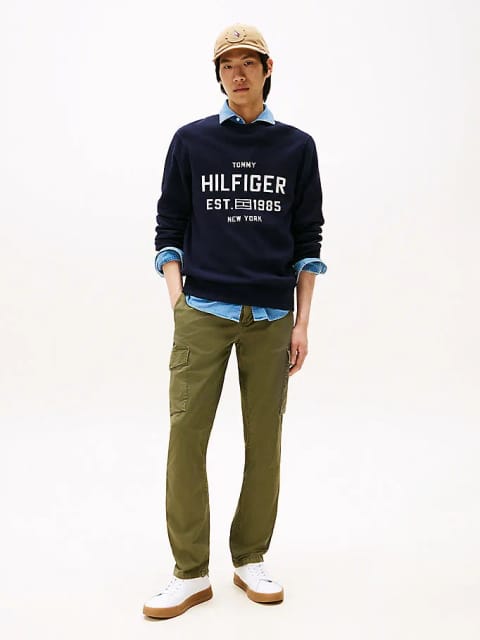 شلوار کارگو کتان غیره formal مردانه Tommy Hilfiger