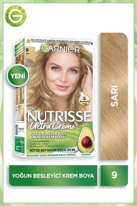Garnier Nutrisse رنگ موی دائمی و مرطوبکننده
