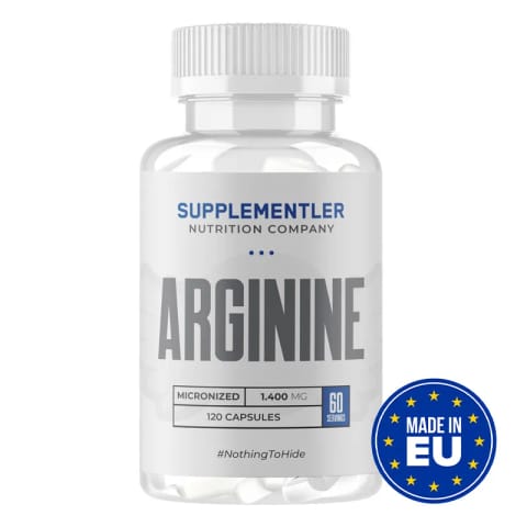 Supplementler.com Arginine 120 کپسول