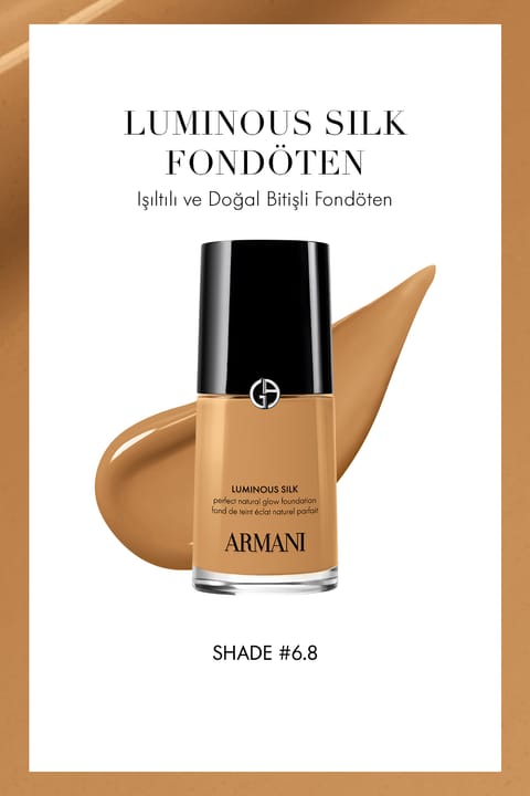 فونداسیون Giorgio Armani Luminous Silk با فینیش درخشان و طبیعی 6.8 361427454...