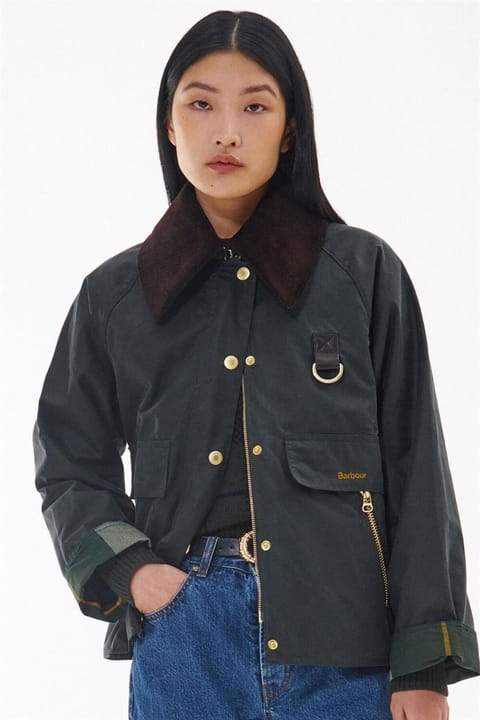 ژاکت چرب Barbour Catton SG51 Sage-Ancient