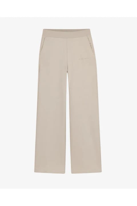 SKECHERS شلوار گرمکن زنانه Essential Wide Leg طوسی