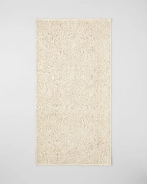 فرش راهرو بافت‌دار Anya 80×150 سانتی‌متر بژ
