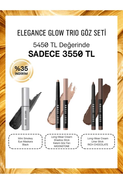 BOBBI BROWN ست سهتکه درخشش ظریف چشم