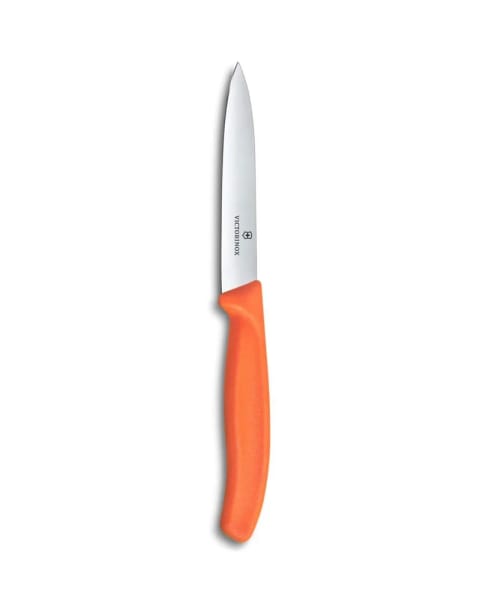 چاقو Victorinox 6.7709.C1 استیل ضدزنگ ۱۰ سانتی‌متری نارنجی