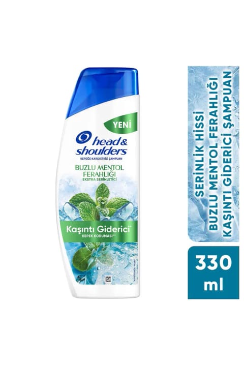 شامپو ضد شوره Head & Shoulders با طراوت منتول یخی 330ml
