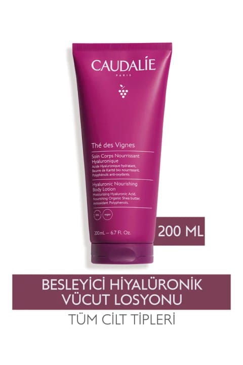 لوسیون بدن هیالورونیک Caudalie The Des Vignes 200 ml