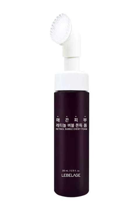 LEBELAGE فوم پاککننده Retinol همراه با دستگاه پاکسازی