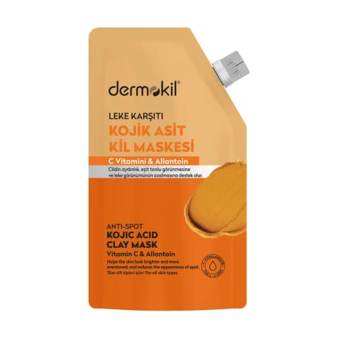 Dermokil ماسک صورت ضد لک با کوجیک اسید و خاک رس ۵۰ میلیلیتر