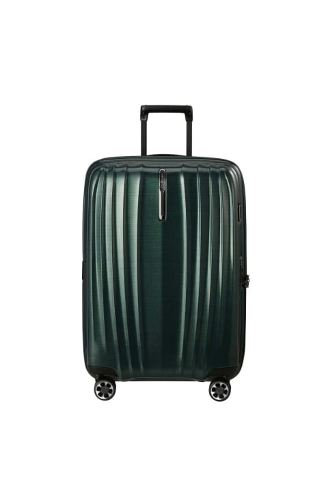 چرخدار Samsonite Nexis - چمدان متوسط آکاردئونی سبز تیره 70/26