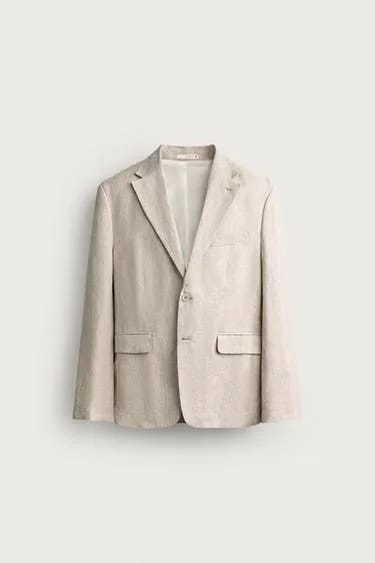 100% LINEN بلیزر کت و شلوار