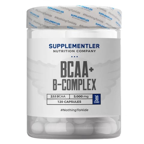 Supplementler.com BCAA+ B-Complex 120 کپسول
