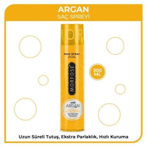 Morfose Argan اسپری مو 300 میلی‌لیتر