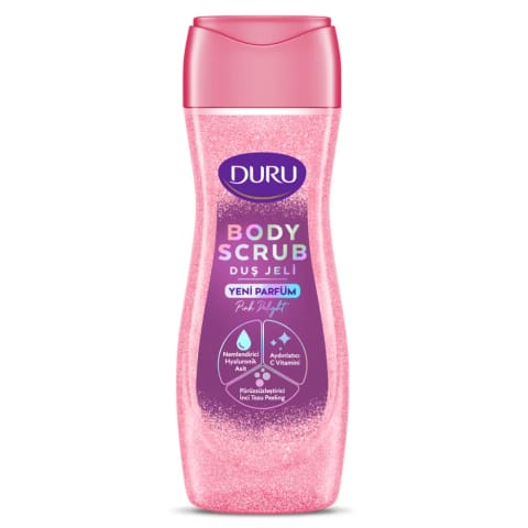 Duru Body Scrub شاور ژل لایهبردار Pink Delight 450 ml