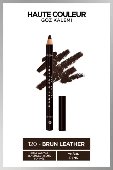 مداد چشم L'Oreal Paris Haute Couleur - 120 Brun Leather