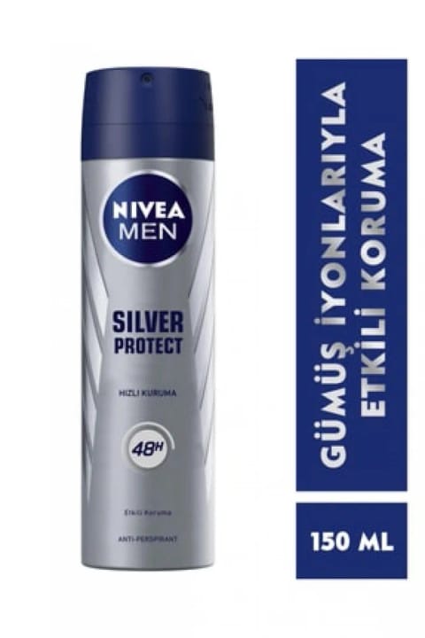 NIVEA دئودورانت سیلور پروتکت مردانه ۱۵۰ میلیلیتر