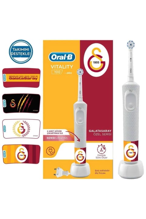 مسواک برقی شارژی Oral-B D100 Vitality گالاتاسرای