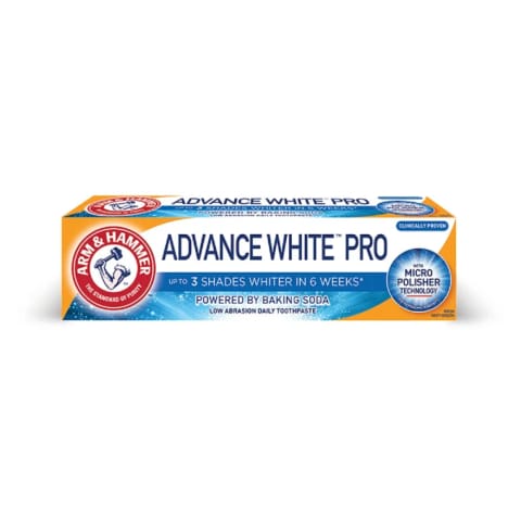 خمیردندان Arm&Hammer Advance White Pro 75 میلی‌لیتری