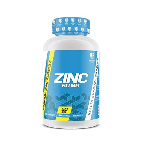 قرص زینک ۵۰ میلی‌گرم Muscle Rulz
