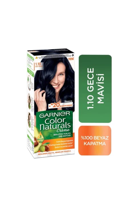 Garnier Color Naturals رنگ مو شب آبی شماره 1.10