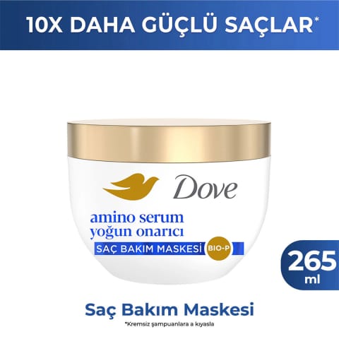 Dove Amino Serum ماسک مو ترمیم‌کننده عمیق ۲۶۵ میلی‌لیتر