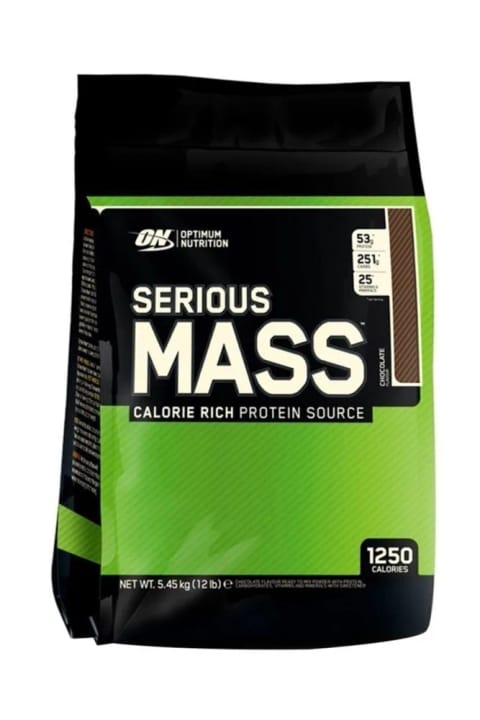 ON Optimum Nutrition Serious Mass 5450 گرم شکلاتی