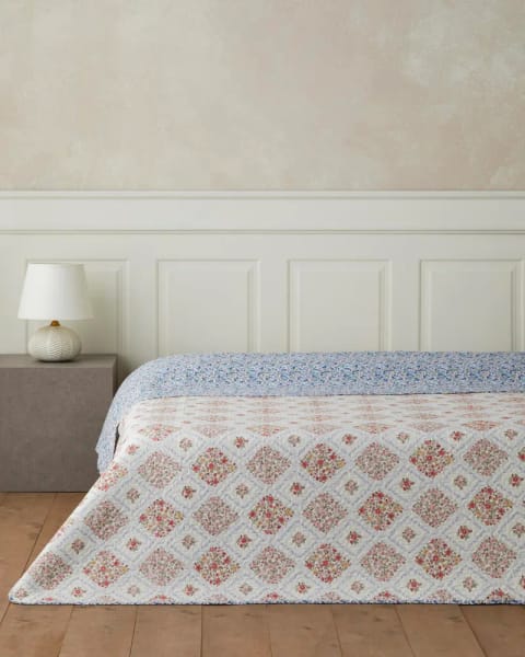 پتو چندمنظوره دو نفره Penny Bloom 200x220 سانتی‌متر بنفش