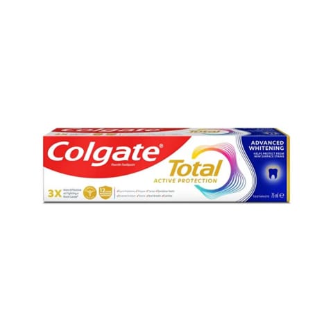 Colgate Total پیشرفته سفیدکننده خمیردندان ۷۵ میلی‌لیتر