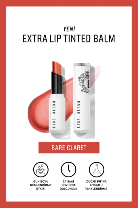 BOBBI BROWN Extra Lip Tinted Balm رژ لب رنگی مرطوبکننده - Bare Claret