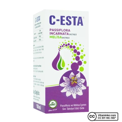 Anti C-Esta عصاره پاسی فلورا و ملیسا 150 میلی‌لیتر