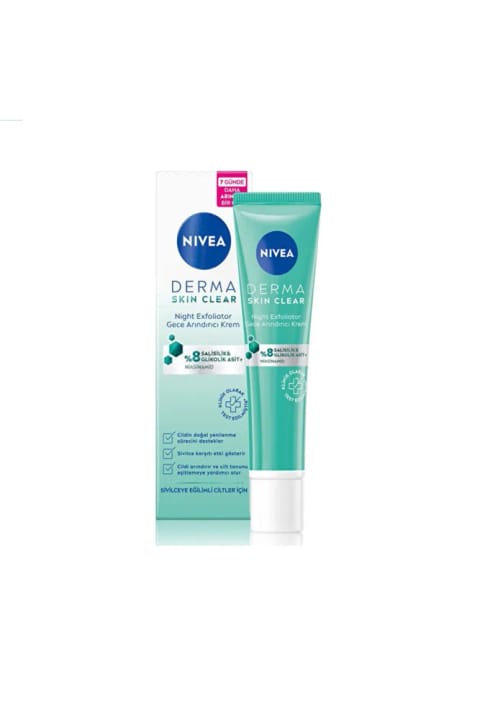 NIVEA Derma Skin Clear شب پاک‌کننده