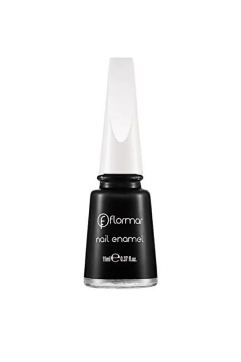 Flormar Enamel 313 مشکی مینیمالیسم 11 میلیلیتر