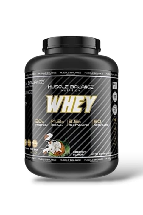 Muscle Balance Nutrition Whey Protein 1400g 50 سرویس نارگیل