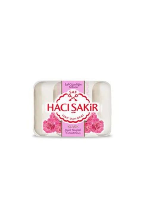 Hacı Şakir 1 عدد صابون زیبایی کلاسیک گلدرمانی 4×70 گرم