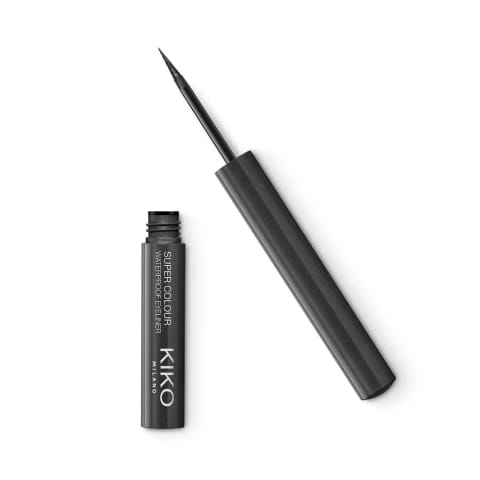 خط چشم Kiko Milano New Super Colour ضدآب - 10 Pearly Charcoal