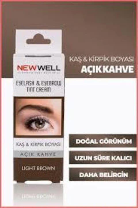 نیو ول رنگ ابرو و مژه قهوهای روشن