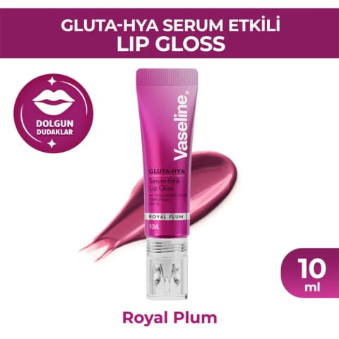 Vaseline Gluta Hya Lip Gloss Royal Plum 10 ml