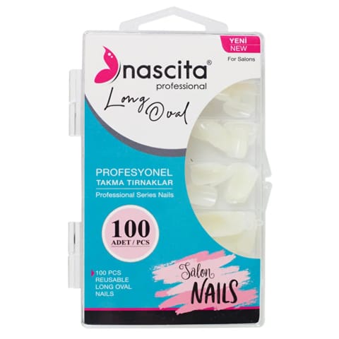 Nascita ناخن مصنوعی Long Oval 100 عددی