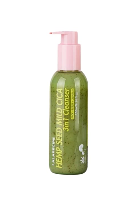 lalarecipe پاککننده کفکننده با اثر لایهبردار Lala Recipe Hemp Seed Cleanser