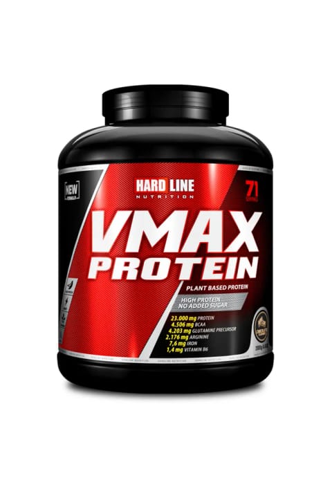 Hardline Vmax 2000 گرم پروتئین وگان طعم شکلات