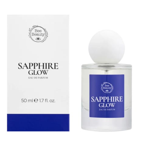 عطر زنانه بی بیوتی Saphire Glow ادو پرفیوم ۵۰ میلیلیتری