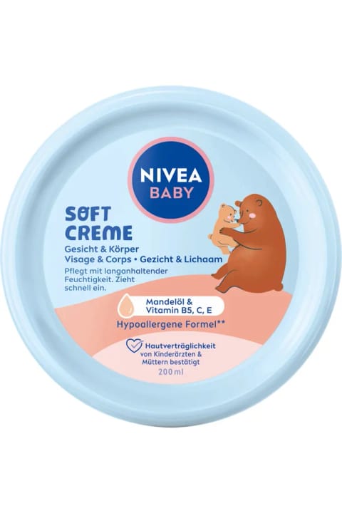 NIVEA بیبی کرم نرم محافظ روزانه ۲۰۰ میلی‌لیتر