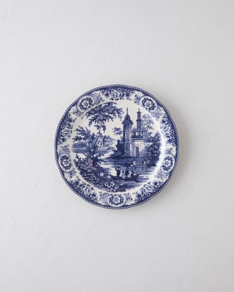 بشقاب سرو Stoneware Preston ۲۶ سانتی‌متری سرمه‌ای