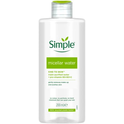 Simple Kind to Skin میسلار واتر B3+C 200 میلیلیتر