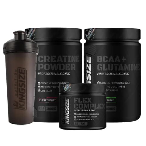 Kingsize Nutrition BCAA Glutamine + Creatine + Flex Complex ترکیبی