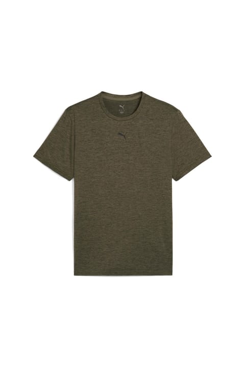 تی‌شرت گردگرد مردانه Puma Essentials Heather Cat قهوه‌ای