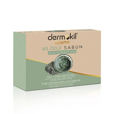 Dermokil صابون جامد با خاک رس 100 گرم